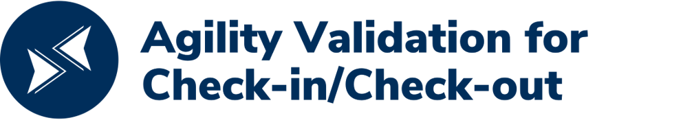 Agility Validation Agility Validation